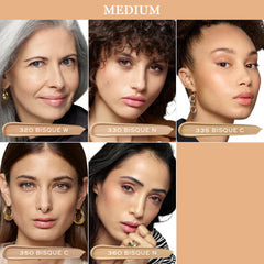 Lancôme Teint Idole Ultra Wear dura hasta 24 horas con acabado mate natural.