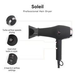 L'ANGE HAIR Soleil secador profesional con boquilla para mayor control