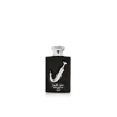 Lattafa Ishq Al Shuyukh Silver, botella de lujo para uso diario.