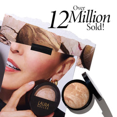 Laura Geller New York Balance-n-Brighten acabado demi-matte favorece piel madura.