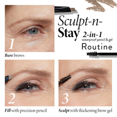 Laura Geller New York Sculpt-n-Stay definición suave en cejas
