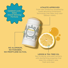 Lavanila Sport Luxe bottle highlighting Smartsport Technology and beta glucan.