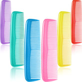 Leinuosen conjunto de 12 peines para cabello, portátil y con dientes finos para peinar con facilidad.