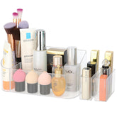 Leture bandeja de maquillaje cristal, claridad para ver tus cosméticos de un vistazo.