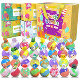 Bombas de baño Lisotera 32-pack regalo con colores vibrantes para niños