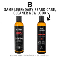 Live Bearded Beard Wash: composición con cedro, vetiver y bergamota para cuidado natural