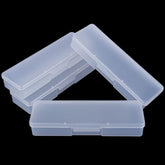 Lokyango caja de manicura transparente para almacenar herramientas de uñas con facilidad.