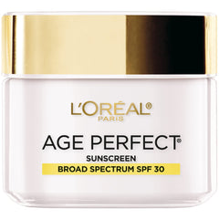 L’Oréal Paris Age Perfect: crema reafirmante para piel madura, hidratación profunda diaria.