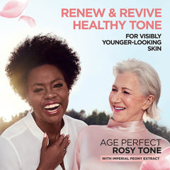 LHA exfolia suavemente para renovar la piel y realzar el tono rosado en Rosy Tone.