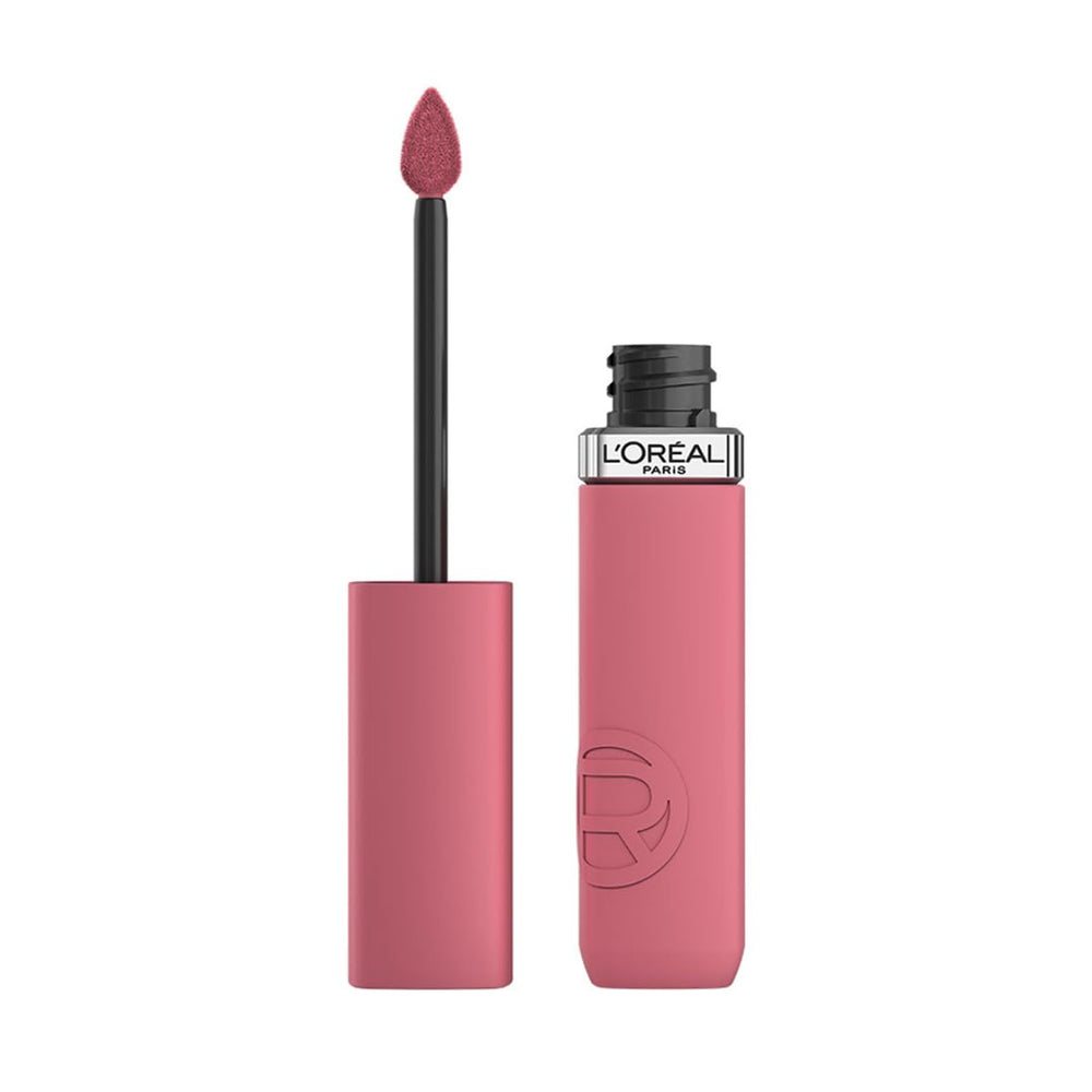 L'Oreal Paris Infallible, acabado mate de larga duración en labios.