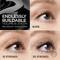 Paradise Big Deal Mascara cepillo cruz-conico para separar y alargar pestañas