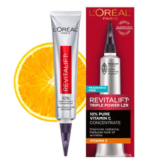 L’Oréal Paris Revitalift, suero de vitamina C en frasco, ilumina la piel.