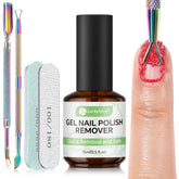 Luckyfairy remover gel de 15 ml para uso en casa y rápida remoción