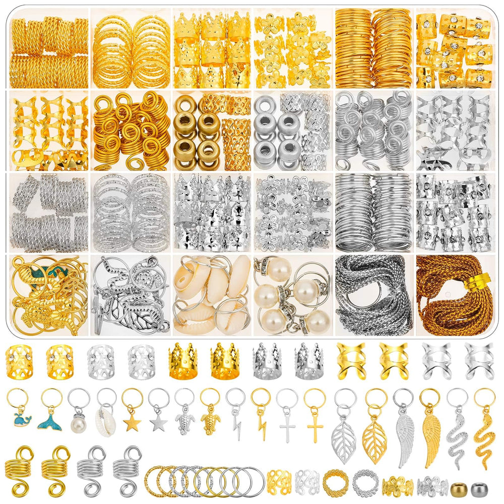 Lucomb: conjunto de 324 piezas para trenzas, ideal para crear looks versátiles