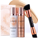 Luminess primer hidratante en spray para un acabado suave