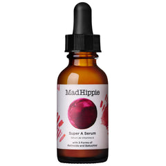 Mad Hippie Super A Serum, botella, renovación suave de la piel para uso diario.