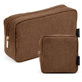 MAGEFY neceser de maquillaje grande con cremallera, ideal para organizar cosméticos en el bolso