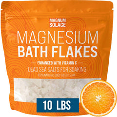 Magnum Solace escamas de magnesio para baño, relajación y piel suave
