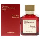Maison Francis Kurkdjian Baccarat Rouge 540, frasco principal para presencia distintiva