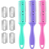 Maitys: conjunto de 3 peines cortapelo para modelar el cabello con precisión en casa.