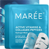MAREE mascarilla hidrogel con colágeno para hidratación suave.