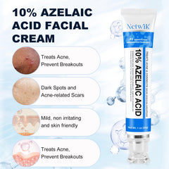 marianp crema ácido azelaico 10% en rostro para aplicación suave y piel sensible