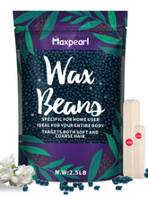 Maxpearl perlas de cera dura para rostro, aplicación suave y eficaz.
