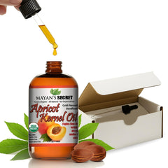 Mayan's Secret aceite de semilla de albaricoque en botella-vertido para uso diario