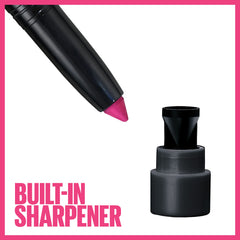 MAYBELLINE Color Tattoo paleta de 10 tonos realza colores vibrantes y durabilidad.