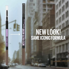 Maybelline Express Brow Ultra Slim con cepillo integrado para peinar y difuminar