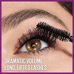 Maybelline Falsies Lift Mascara aplicación rápida para pestañas más largas.