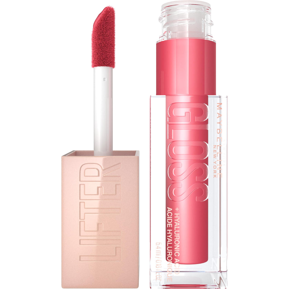 Maybelline Lifter Gloss con aplicador XL para un acabado uniforme y brillo intenso