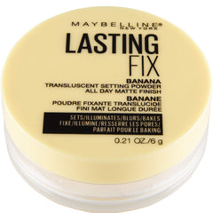 MAYBELLINE Polvo banana tono 10, unifica tono y ilumina discretamente