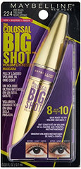 Maybelline Colossal Waterproof, pestañas definidas y abrazadas por cerdas onduladas Big Shot.
