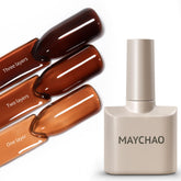 MAYCHAO esmalte gel jelly 15ml en botella, acabado translúcido natural