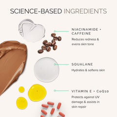 MDSolarSciences Mineral BB Creme tono ligero que se funde para un aspecto natural.