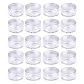 Medsuo botes muestra 5ml claros con tapa rosca, ideal para viajar