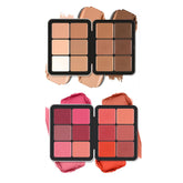 MeiPlumLai paleta corrector crema, vista frontal, corrección suave para piel unificada.