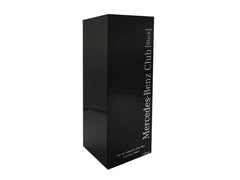 Mercedes-Benz Club Black, caja de empaque: presentación sofisticada para regalo.