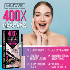Mia Adora máscara efecto volumen instantáneo para mirada intensa.