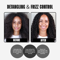 Aplicación suave de Miche Beauty Indulge en rizos para definición y suavidad.