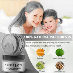 Mifeloy Ingredientes naturales: fórmula a base de plantas para cabello sano.