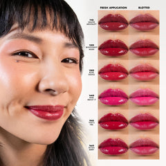 Milani Color Fetish Lip Stain-140 Pink About It acabado brillante para look llamativo.