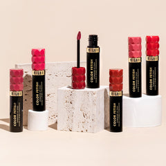 Milani Color Fetish Lip Stain-140 Pink About It hidratación con ácido hialurónico.