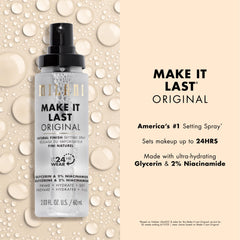 Milani Make It Last Original Prebase Natural con Niacinamida para hidratación suave