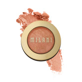 Milani Bellissimo Bronce rubor horneado para una aplicación suave con brocha.