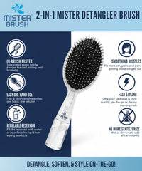 Cerdas anti-nudos de Mister Brush Navy para un deslizamiento suave