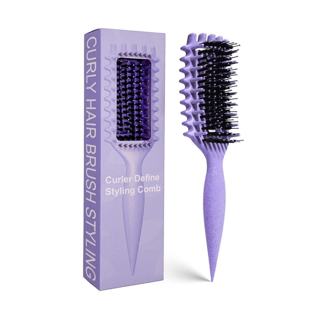 MMBVSZ Candybrush: cepillo ergonómico para desenredar rizos sin tirones.