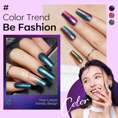 Brillos púrpura para diseños creativos y elegantes.