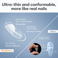 Modelones puntas resistentes a roturas para extensiones duraderas